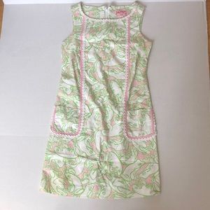 Lilly Pulitzer Frog Print Shift Dress